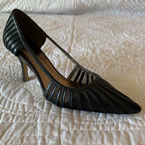 AK ANNE KLEIN Pointed Heels, Black, Size 7M